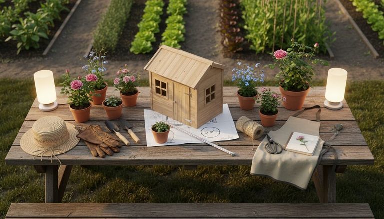Abri de jardin sans permis : jusqu'à 5 m² sans démarche