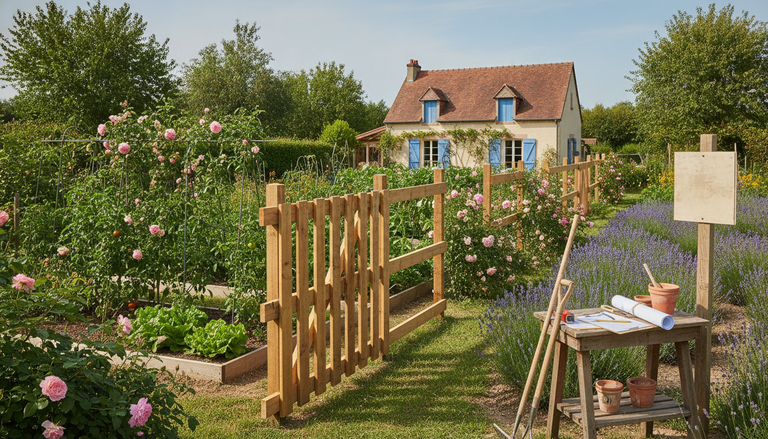 tout savoir sur la cloture bois pour jardin prix et conseils : Réglementation : faut-il une autorisation pour clôturer son terrain