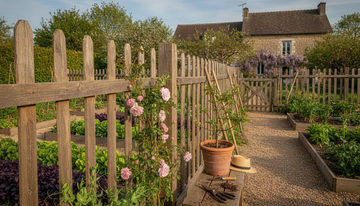 Clôture en bois pour jardin : prix au m² en 2026