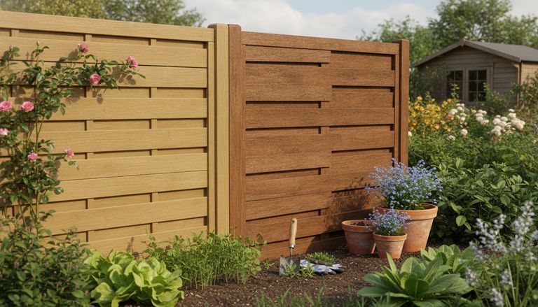 Clôture en bois pour jardin : prix au m² en 2026 : Clôture bois Leroy Merlin, Brico Dépôt : comparatif des gammes
