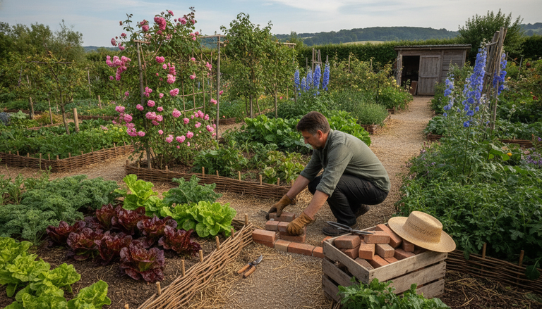 Bordures de jardin : 5 étapes pour les réaliser soi-même en