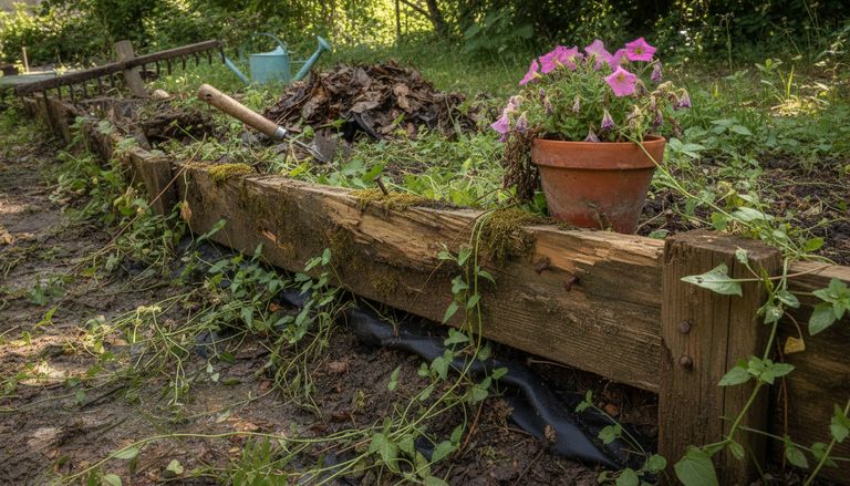 Border un jardin en bois : 5 méthodes en 2026 : Erreurs fréquentes à éviter avec les bordures bois
