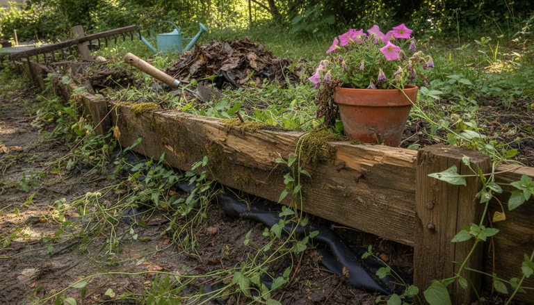 Border un jardin en bois : 5 méthodes en 2026 : Erreurs fréquentes à éviter avec les bordures bois