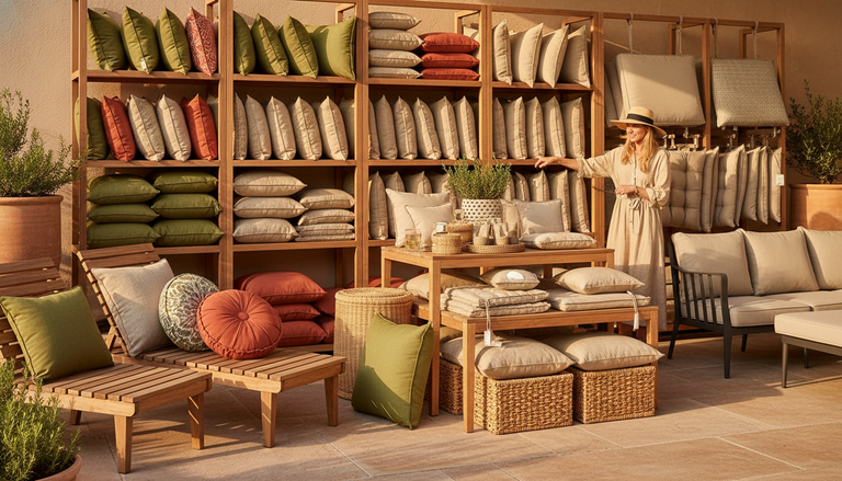 Coussin pour salon de jardin : le guide complet : Bien choisir son coussin de jardin selon son mobilier et son budget