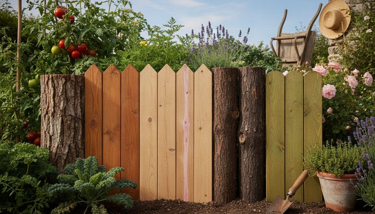 Quel bois utiliser pour bordures de jardin ? Guide 2026 : Les 5 essences de bois les plus adaptées aux bordures de jardin