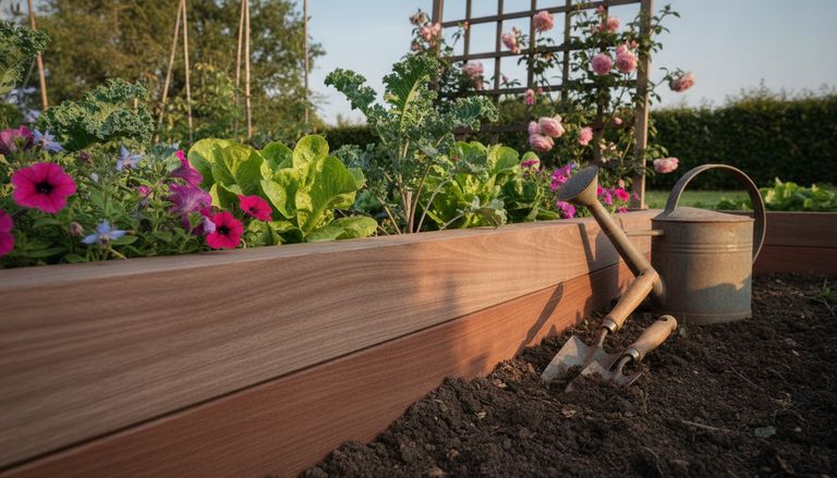 Quel bois utiliser pour bordures de jardin ? Guide 2026 : Bois exotique : la longévité maximale (25-40 €/m²)