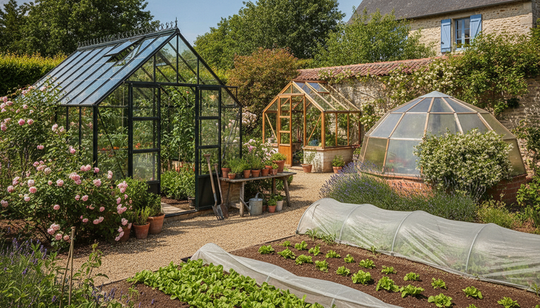 Serre pour le jardin : guide complet 2026 : Les différents types de serres pour le jardin