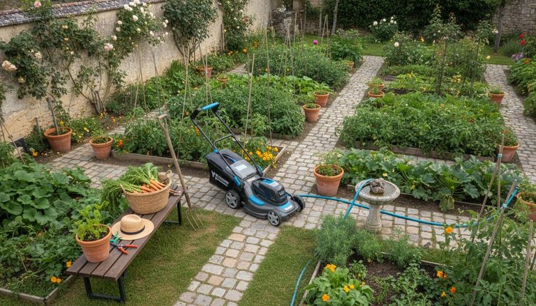Tondeuse jardin sur batterie 2026 : critères, pièges